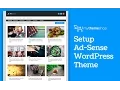 Ad-Sense Premium WordPress Theme Setup Tutorial