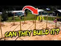 Can two old men build a pole barn with NO EXPERIENCE