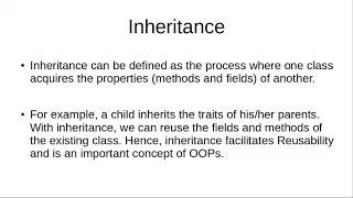 Inheritance and its types in Java programming Hindi