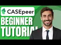 CASEpeer Newbie Tutorial Legal Case Management Software Demo CRM