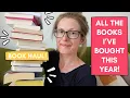 All The Books I ve Bought This Year