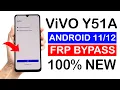 ViVO Y51A (v2031) FRP Bypass Android 12 Without PC (NEW METHOD)