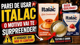 😳 O QUE ACONTECEU COM O LEITE CONDENSADO ITALAC?