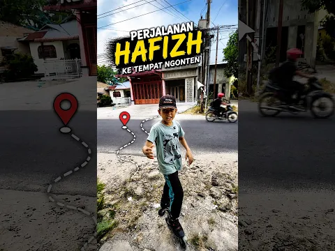 Pergi Ngonten Pakai Sepatu Roda