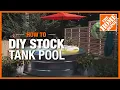 DIY Stock Tank Pool The Home Depot
