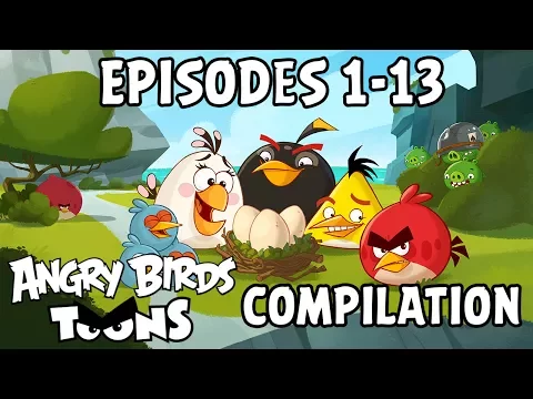 Download MP3 Angry Birds Toons Compilation | Season 1 Mashup | Ep1-13