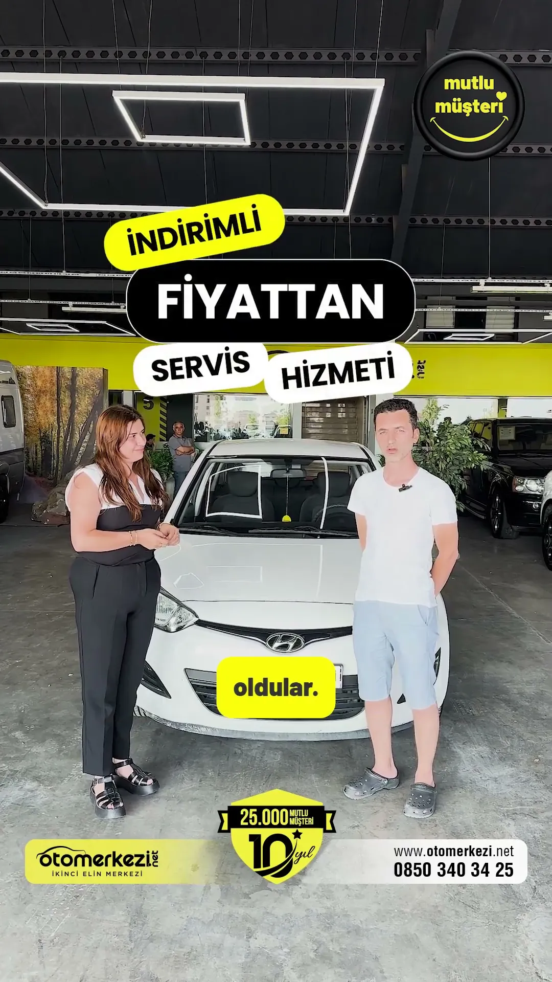 Otomerkezi ile Mutlu Müşteriler