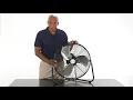 Utilitech 24-in 2-Speed Indoor Air Mover Fan