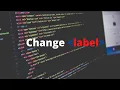 Change HTML Label Text HTML CSS JAVASCRIPT