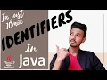 Identifiers In Java Learn Java Programming Java By Optimistic Coder