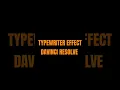 How to Create the Typewriter Text Effect in DaVinci Resolve
