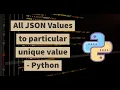 All JSON values replace with particular value using Python Python code