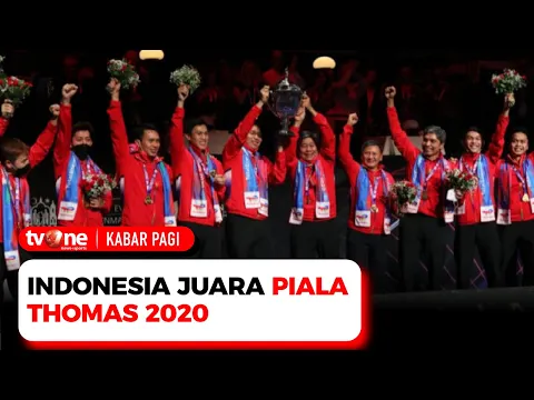 Horeee! Indonesia Berhasil Sabet Piala Thomas 2020