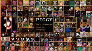 Piggy Book 1 2 Extras Old Jumpscares Traps and others Fangames As of Breakout