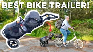 French Grocery Haul with the Burley Travoy Bike Trailer | DrakeParagon Sailing