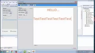 Text in Visual Basic 2008
