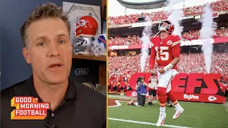 GMFB | "Patrick Mahomes is really HIM" - Kyle Brandt on Chiefs Survive Colts 33-30 in Overtime