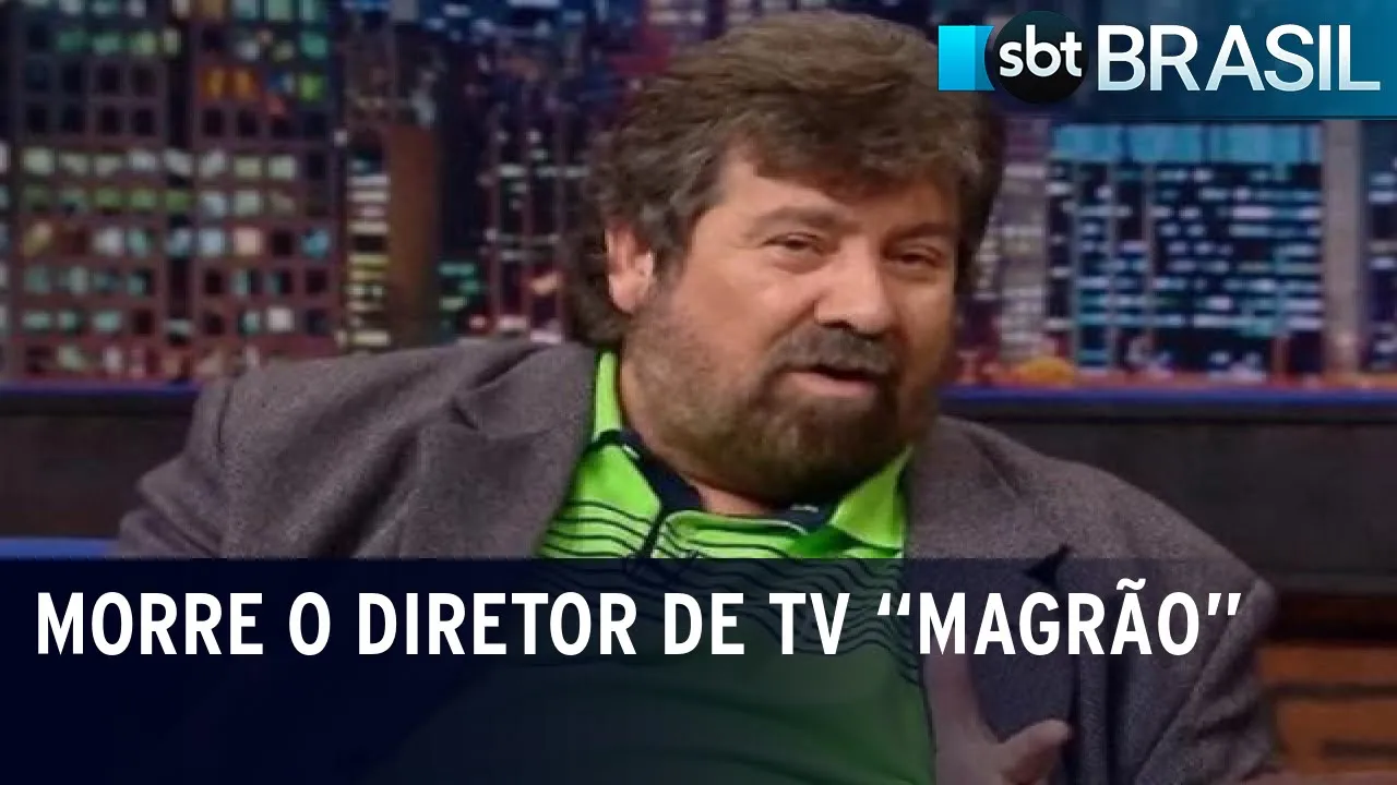 Aos 74 anos morre o diretor de TV Roberto Manzioni conhecido como Magrão | SBT Brasil (10/11/23)