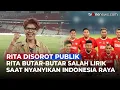 Download Lagu Rita Butar-Butar Disorot Publik Usai Salah Lirik Nyanyikan Indonesia Raya | OneNews Bola