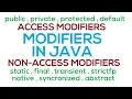 45 - Introduction to Modifiers in Java