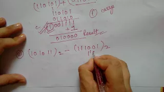 binary subtraction using 1 s complement
