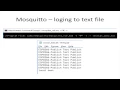 MQTT Mosquitto Win 10 and Micro Python ESP8266