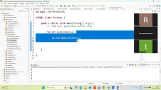 Print Number in reverse Order in Java using For Loop