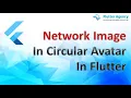 How to Set Network Image In Circular Avatar In Flutter