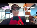 TIPS BEFORE YOU START WORKING AT STARBUCKS