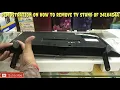 LG 24LK454A LED TV Stand removal