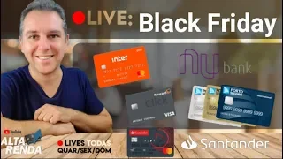 Live:PicPay Caixas 24hs Grátis, Bradesco e Santander Black????, Black Friday Começou nos bancos