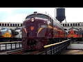 Streamliners at Spencer 27 Historic Diesels Together