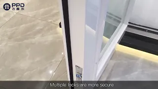 PPD glass door
