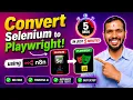 How to Convert Selenium Java to Playwright JavaScript using n8n N8N Full Course