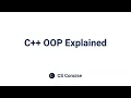 1 C OOP Explained Object Oriented Programming