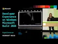 Developer Experience on Windows Microsoft Build 2026