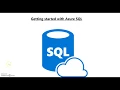 Getting started with Azure SQL