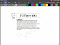 6-3 Tax form 1040