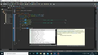 Java program that will input a person s name and age and if he or she is eligible to vote