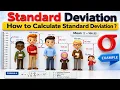 What is Standard deviation Simply explained How To Calculate Standard Deviation with example