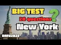 20 questions and answers for the NEW YORK STATE DMV test