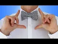 How to Tie a Bow Tie Self Tie Bow Tie Knot - How to Tie a Tie Easy Tutorial
