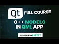 Qt Model-View Controller How to Add C Models in QML App Qt QML Tutorial Somco Software