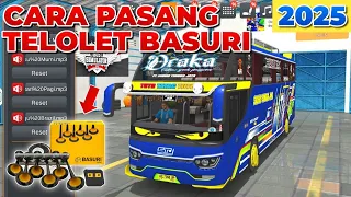 how to install telolet basuri in bussid v 4 4 latest 2025 its so easy 