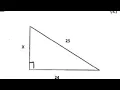 THEOREM OF PYTHAGORAS AND EQUILATERAL TRIANGLE