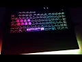 Asus ROG strix G16 Keyboard RGB Colors Armoury Crate software
