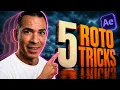 5 Roto Brush Tricks in After Effects 2026 No Plugins