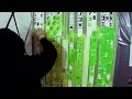 DIY Wall from the movie Matrix Cool idea to decorate a Game room