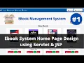 Ebook Java Web Project Home Page Design Advance Java Web Project