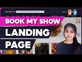 BookMyShow Landing Page using HTML CSS Full Stack Web Development